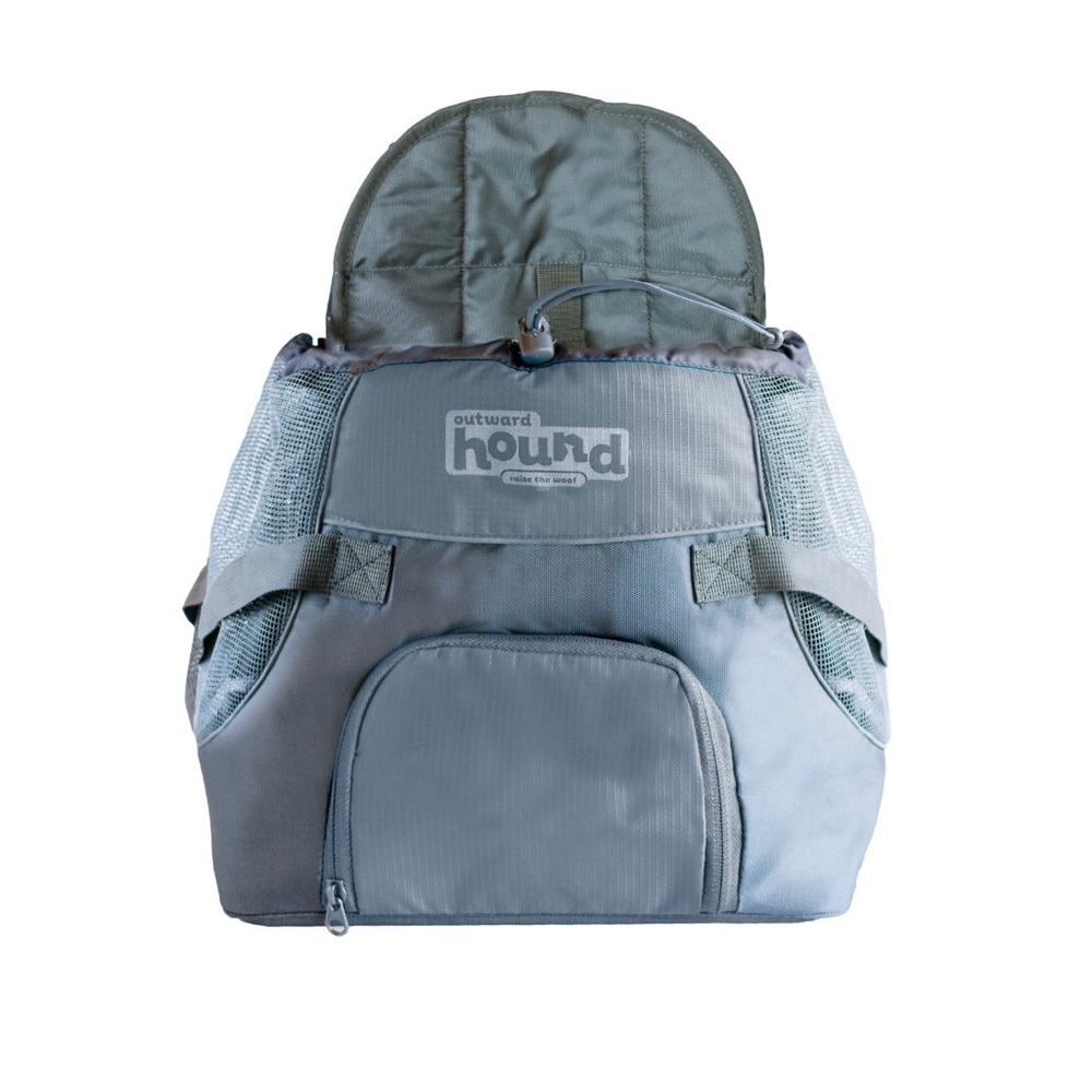 Outward hound, poochpouch, dog front carrier, gray, small